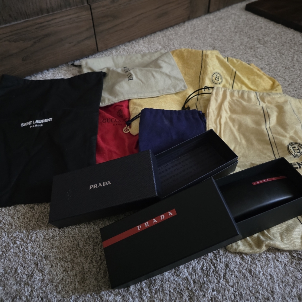 Designer Dust Bags and Boxes Collection - Picture 1 of 3
